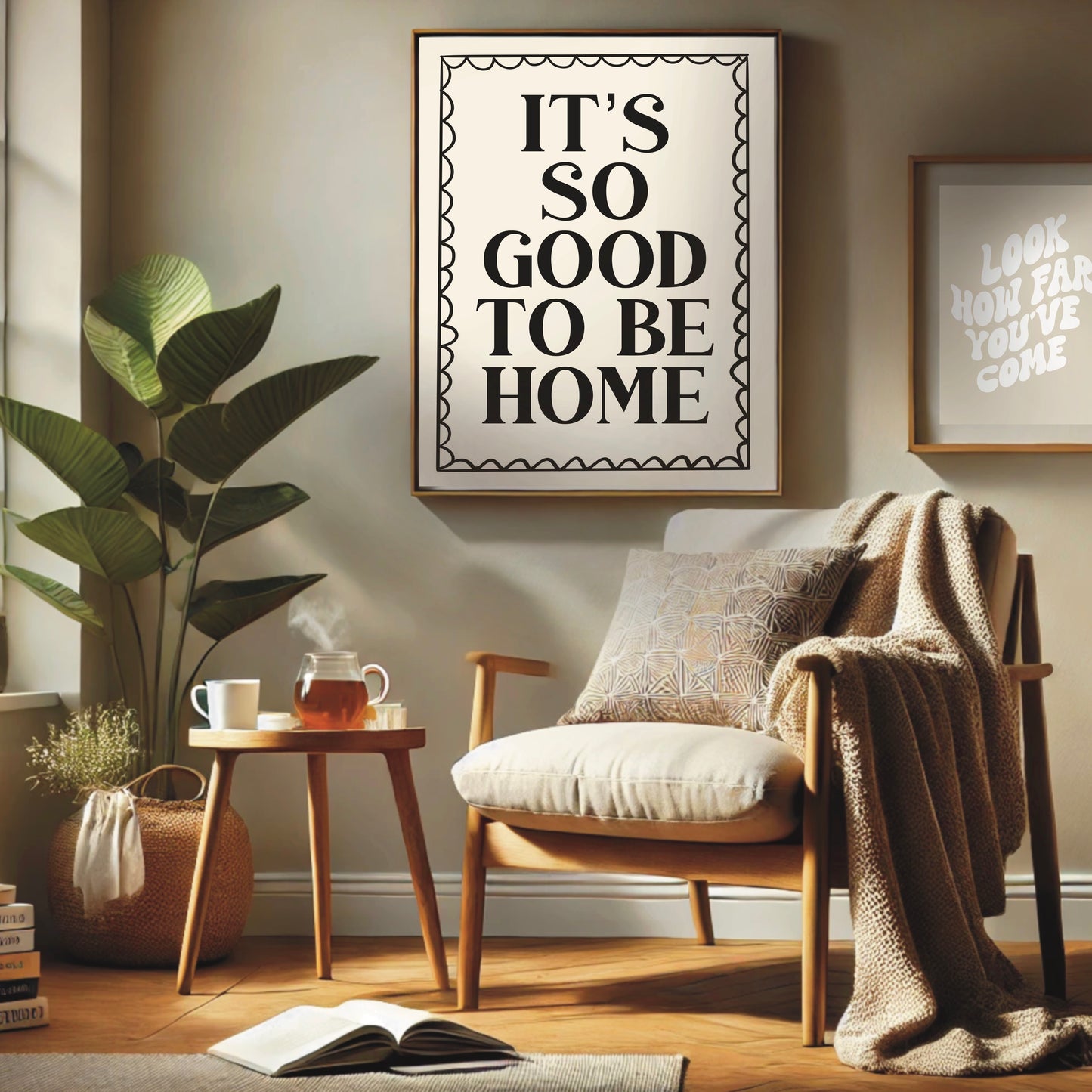 It's So Good To Be Home - Wall Print