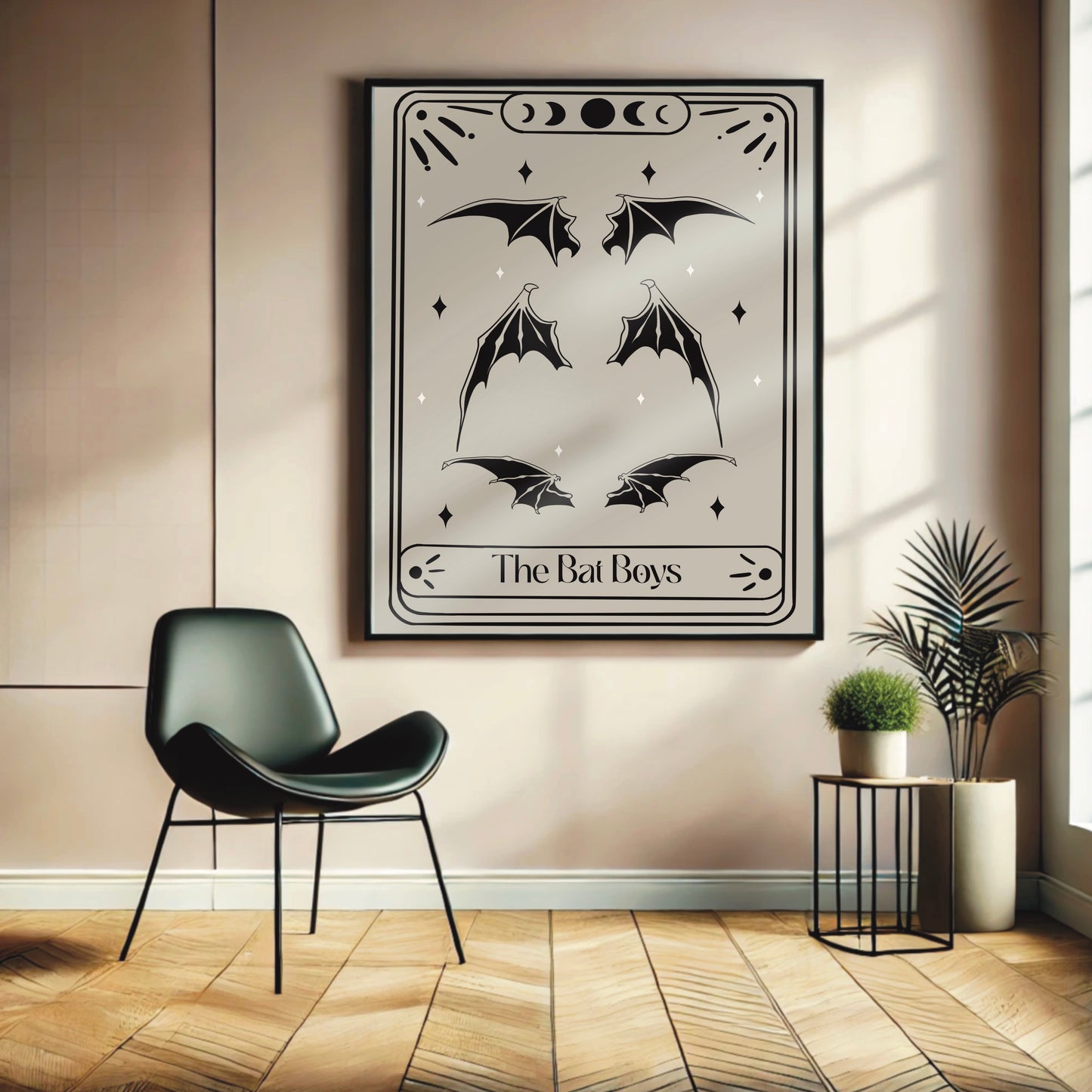 ACOTAR-inspired Bat Boys Wall Print