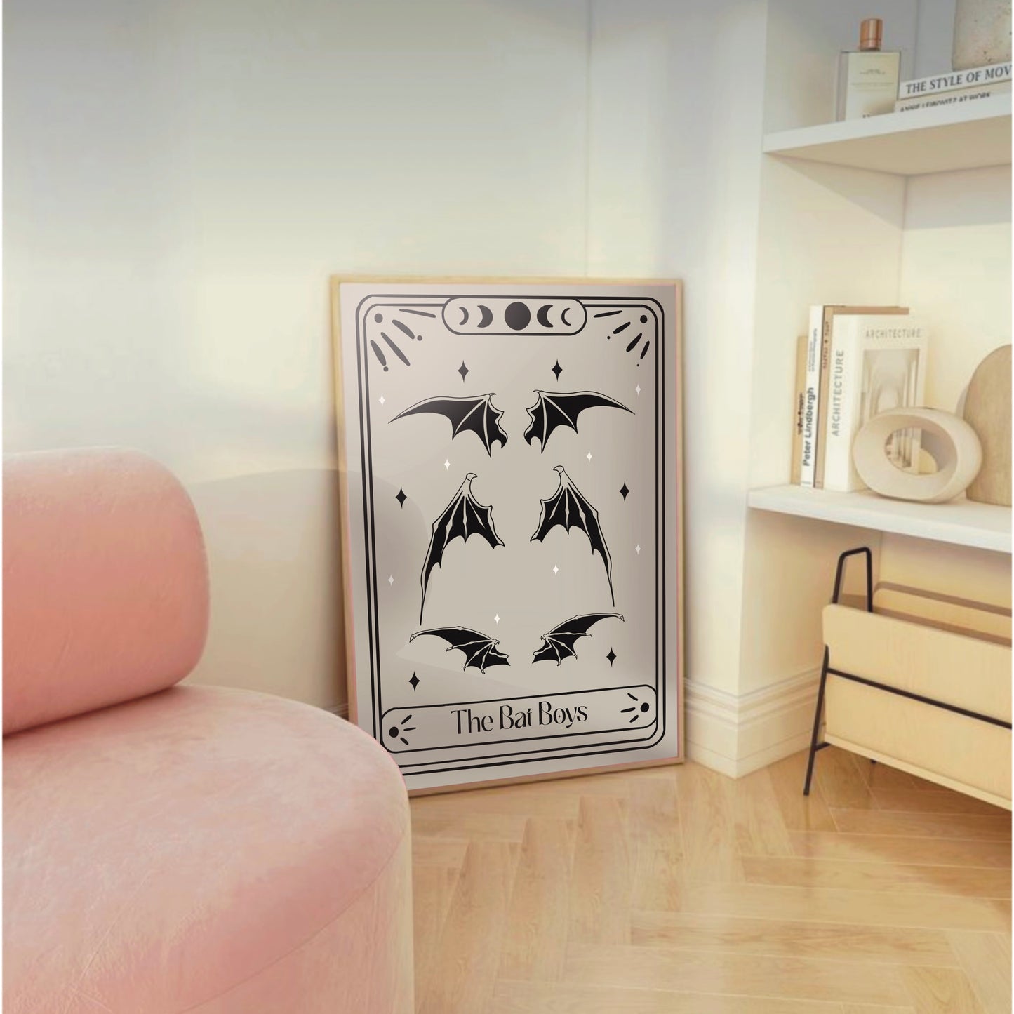 ACOTAR-inspired Bat Boys Wall Print